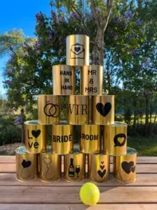 Dosenwerfen: Das Gold-Battle